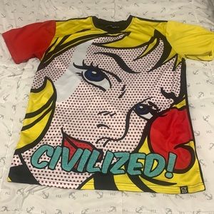 Red,Black,and Yellow Xl Shirt